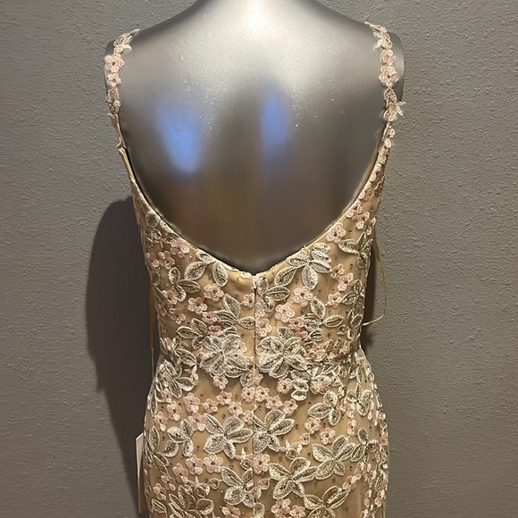 Mac Duggal Floral Embroidered Corset Bodice Gown NWT - Picture 5 of 17